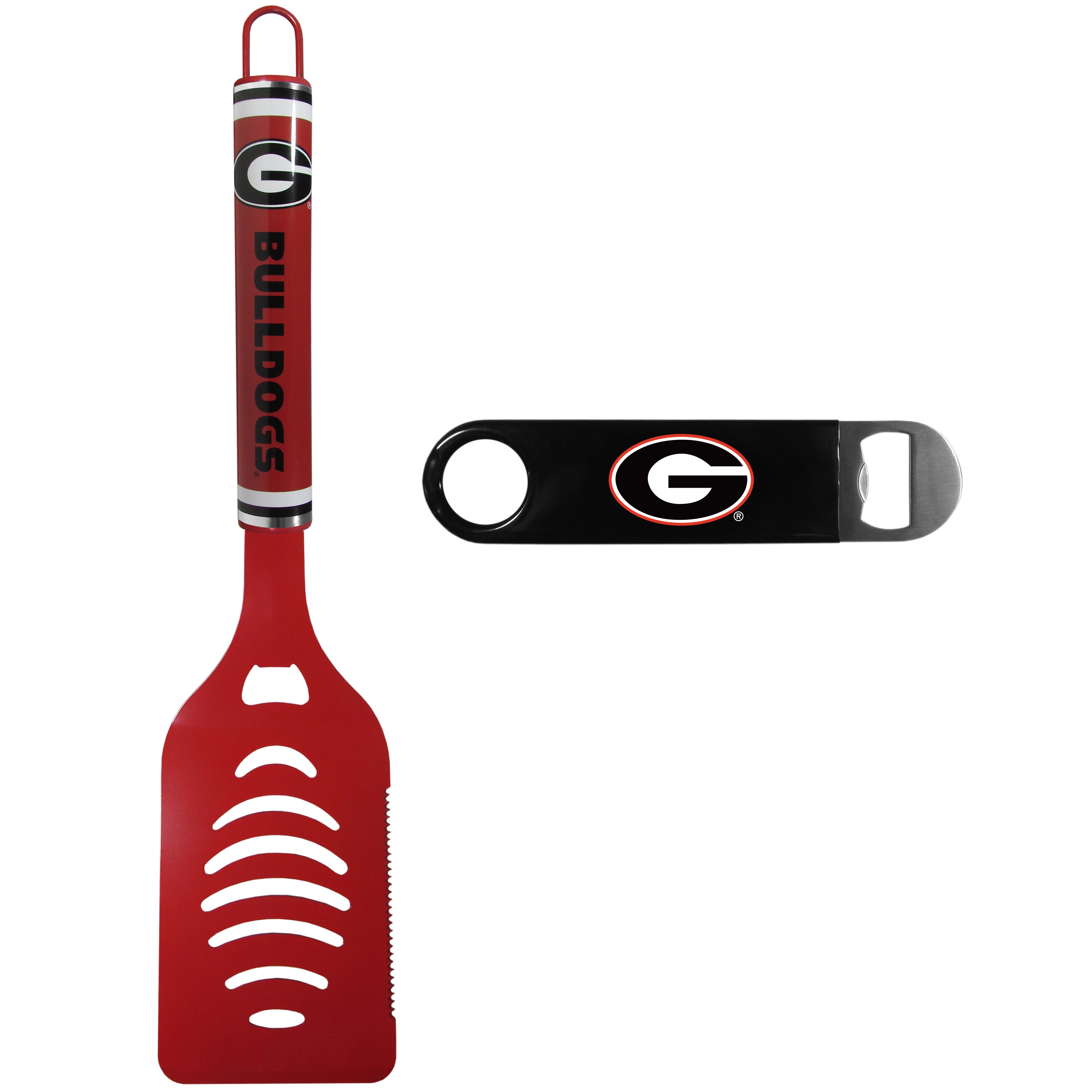 Georgia Bulldogs Logo Spatula w/Bottle Opener