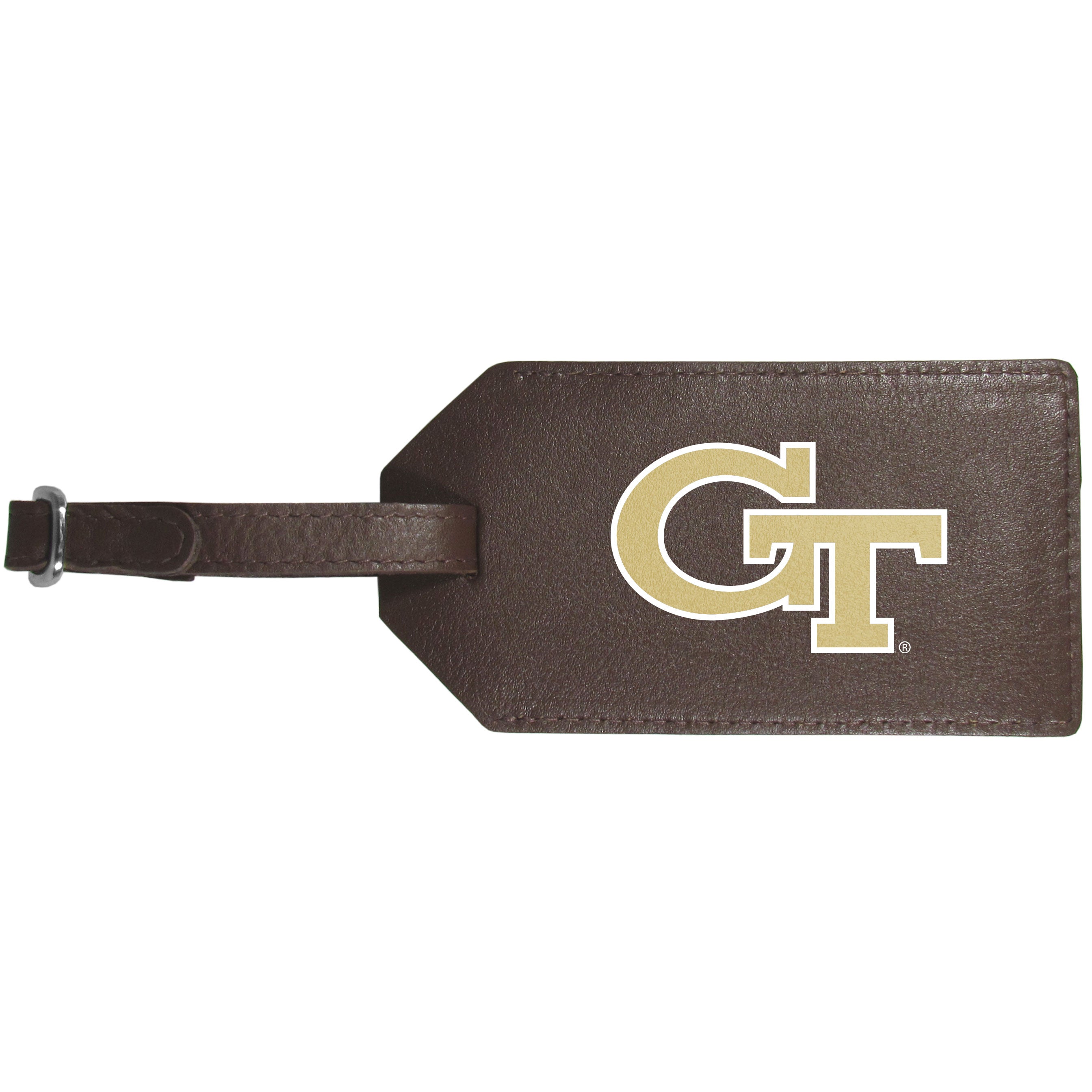 Georgia Tech Yellow Jackets Leather Luggage Strap