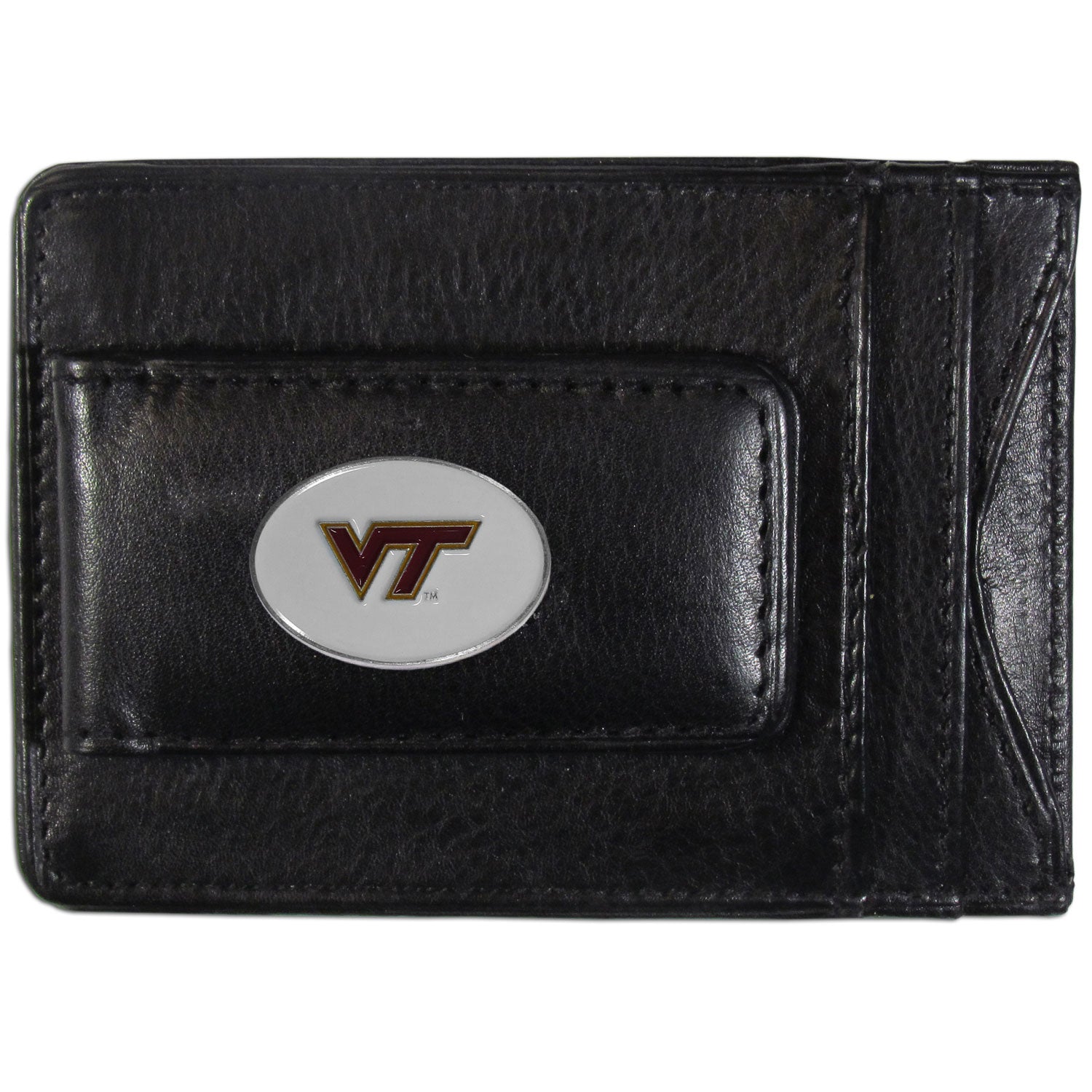 Virginia Tech Hokies Leather Cash & Cardholder - Sports Collectibles, Sports Memorabilia, Sports Fan Shop, Sports Gifts