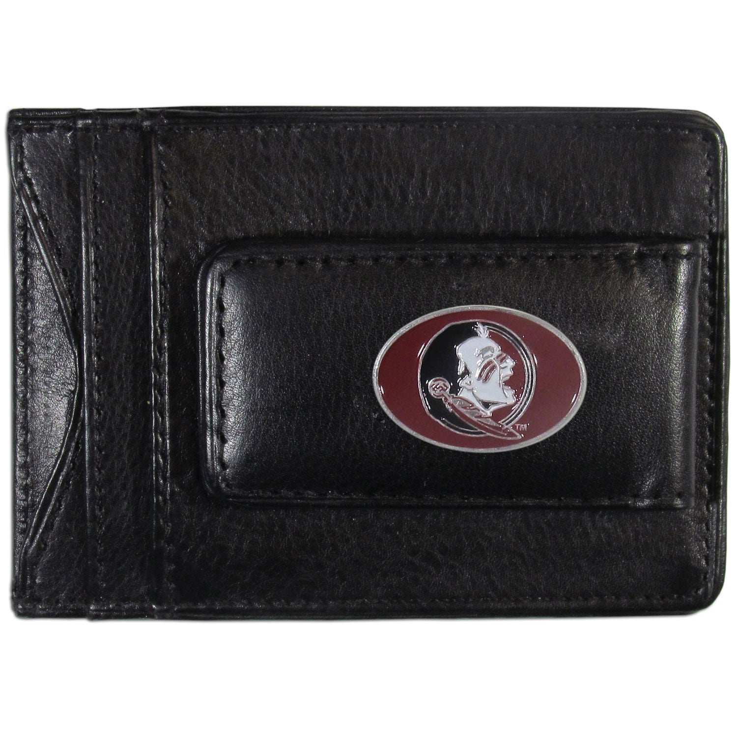 Florida St. Seminoles Leather Cash & Cardholder - Sports Collectibles, Sports Memorabilia, Sports Fan Shop, Sports Gifts