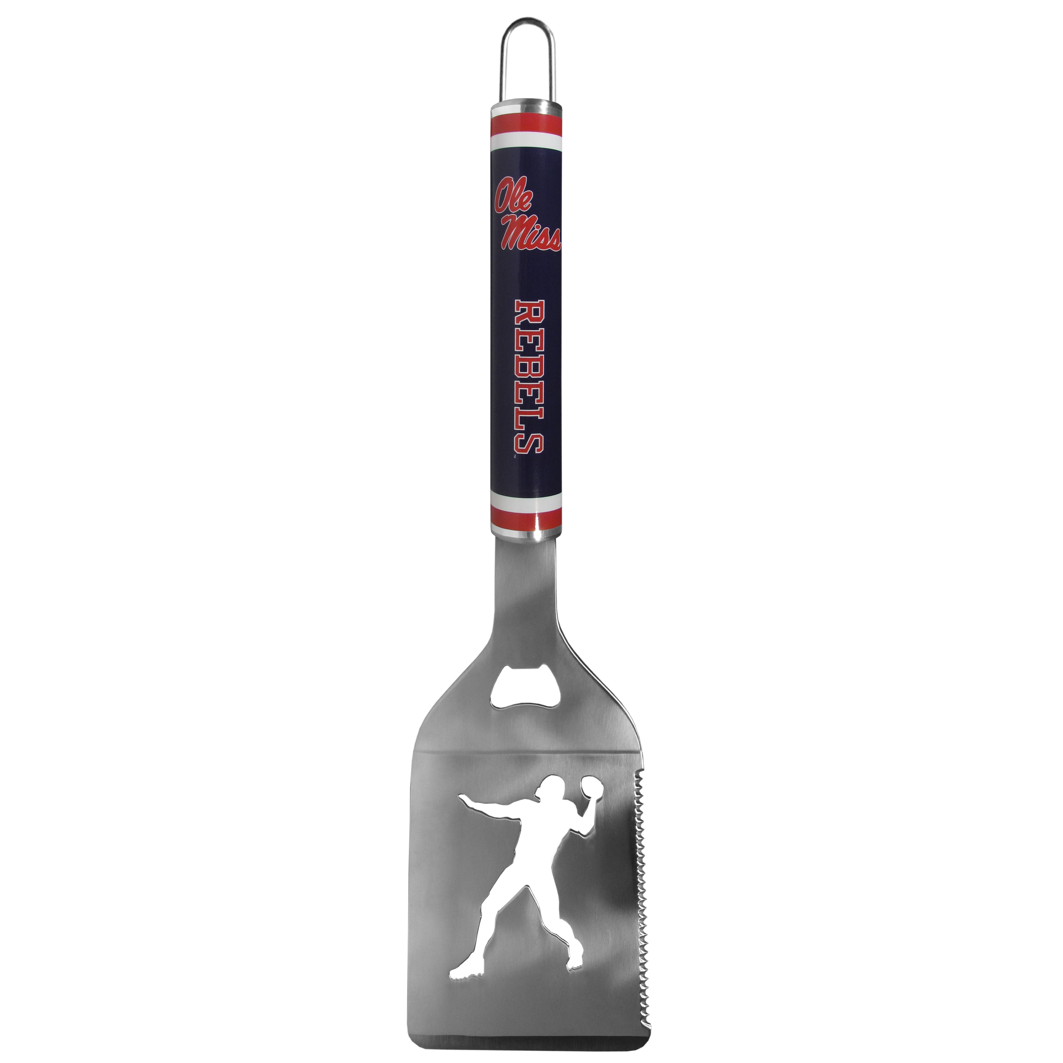 Mississippi Rebels Steel BBQ Spatula