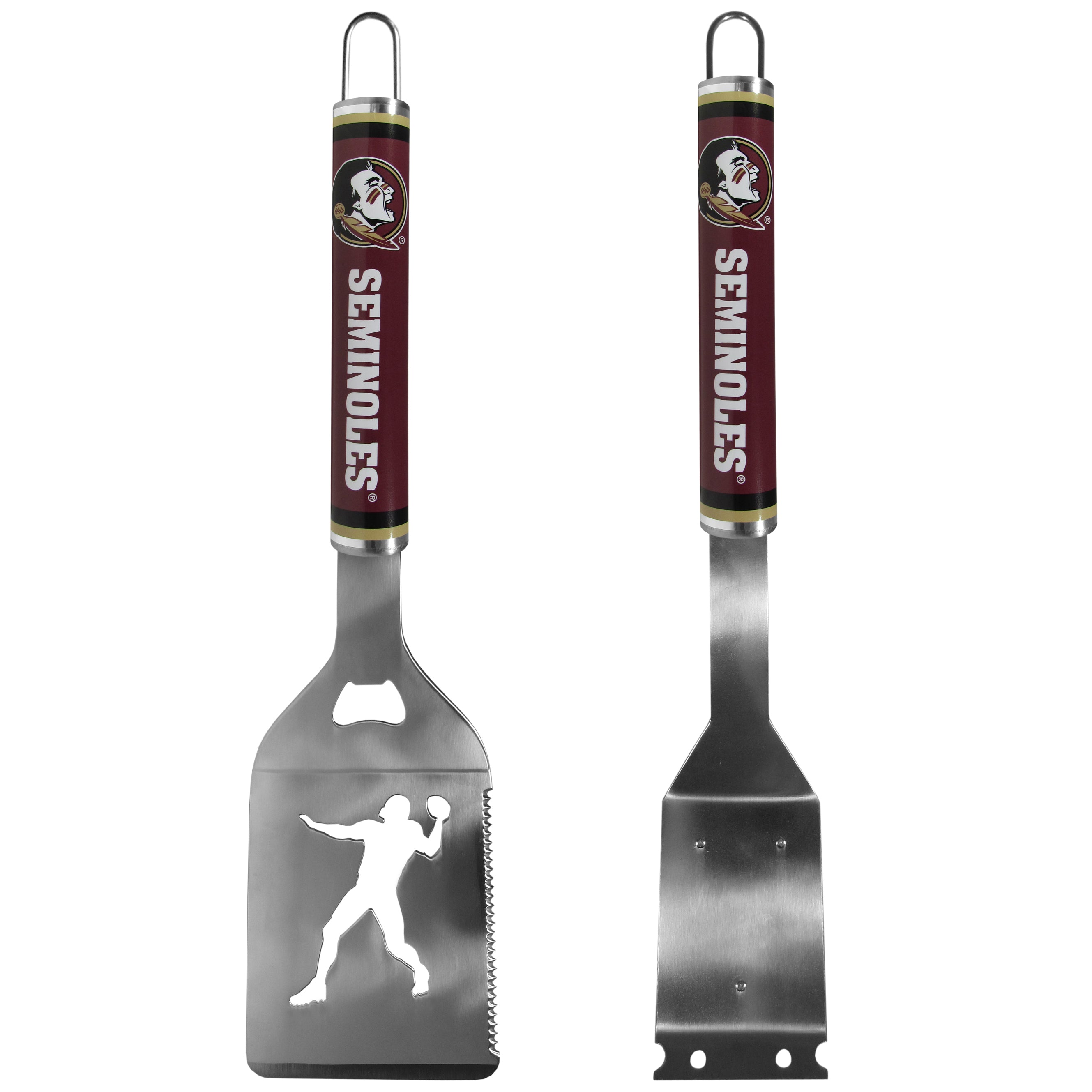 Florida St. Seminoles Logo Grill Brush/Scraper and Spatula