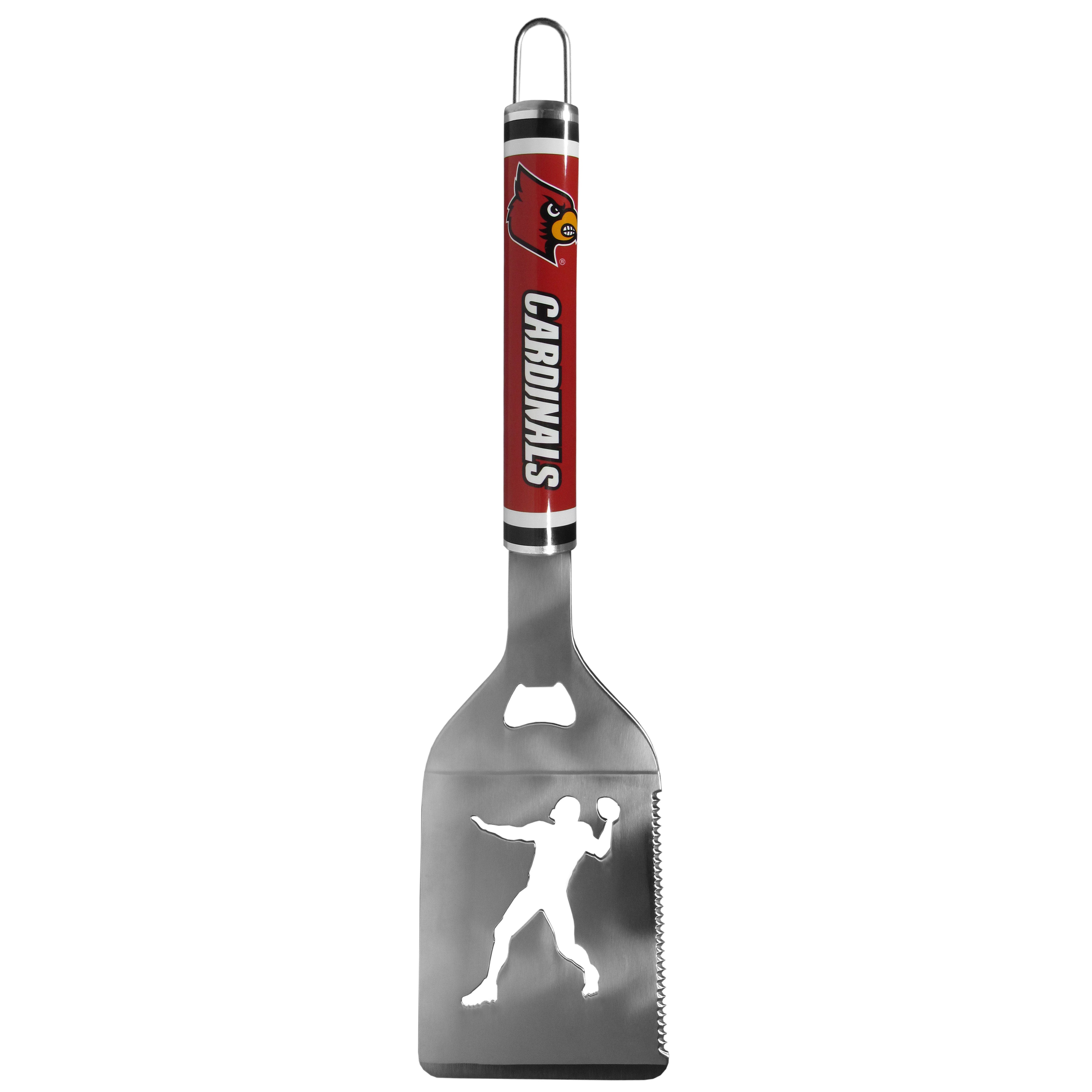 Louisville Cardinals Steel BBQ Spatula