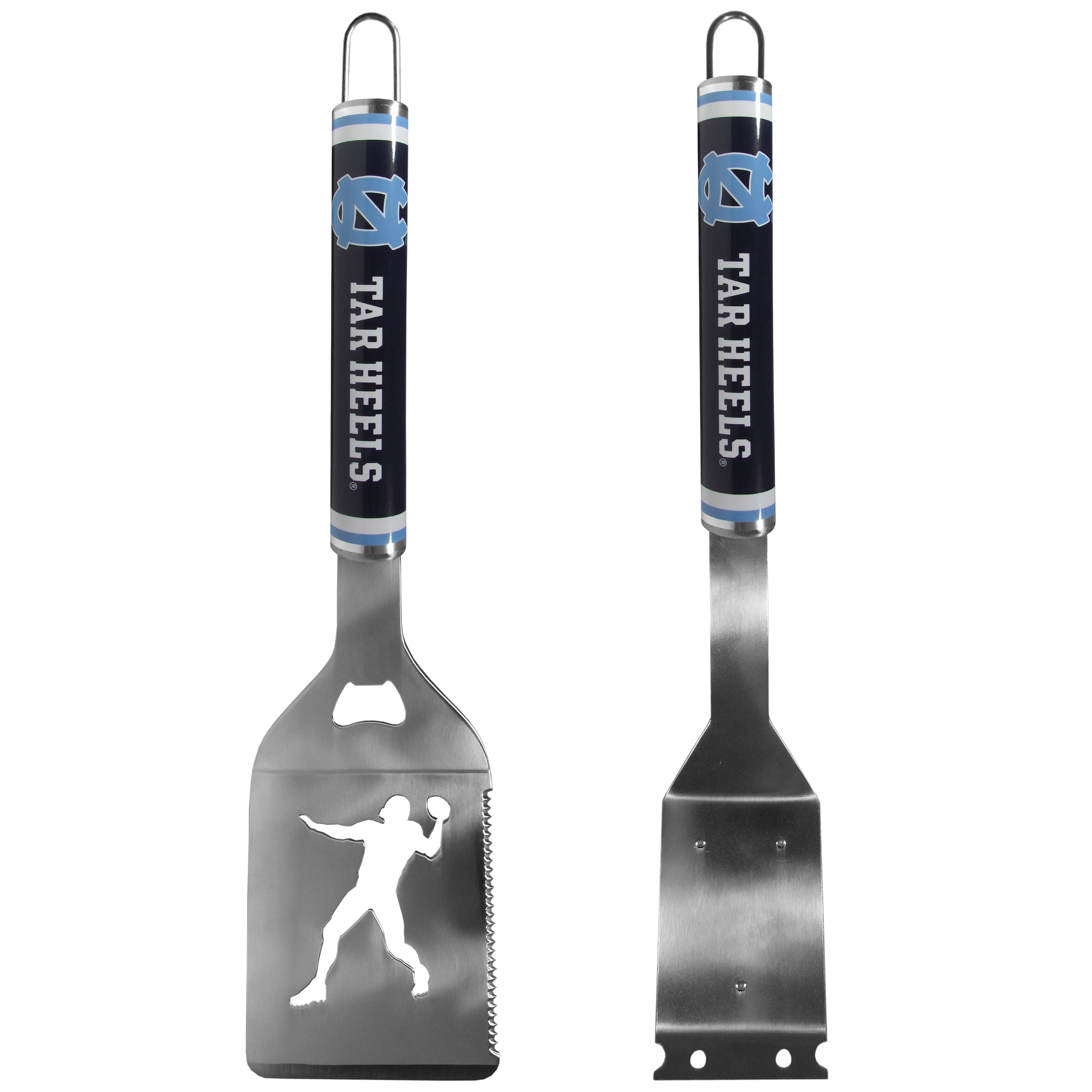 N. Carolina Tar Heels Logo Grill Brush/Scraper and Spatula