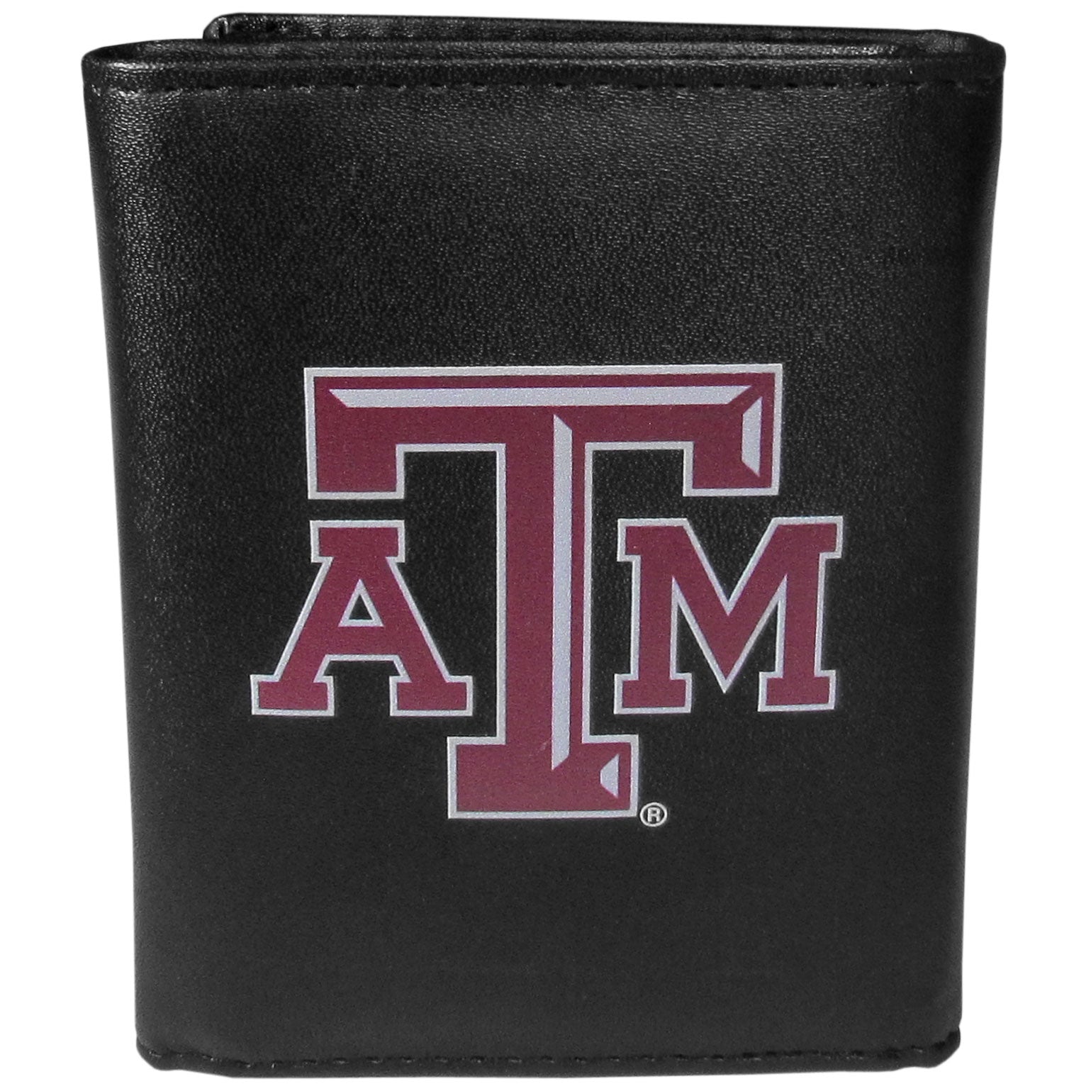 Texas A & M Aggies Leather Tri-fold Wallet, Large Logo