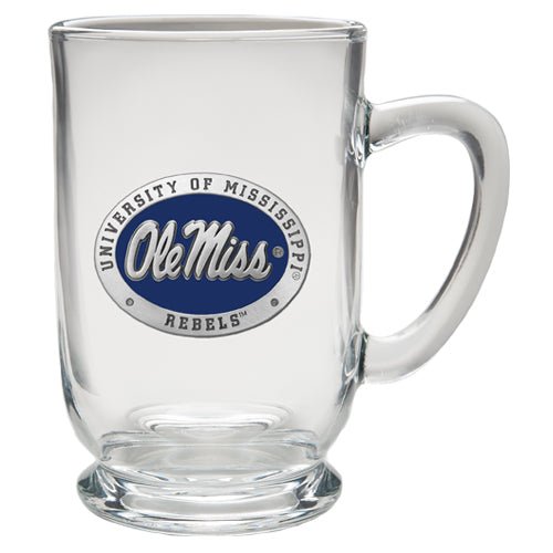 University of Mississippi "Ole Miss" Blue Logo Coffee Mug - Sports Gifts, Sports Memorabilia, Sports Collectibles, Fan Shop