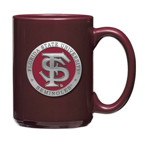 Florida State University FS Logo Coffee Mug - Sports Gifts, Sports Memorabilia, Sports Collectibles, Fan Shop