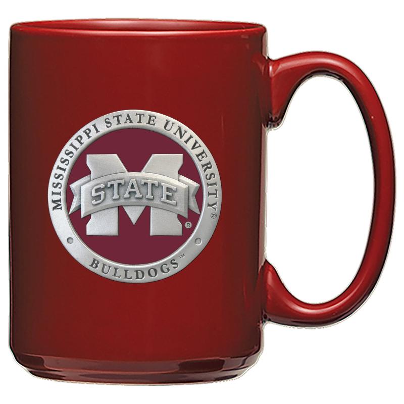 Mississippi State University Bulldogs "M" Logo Coffee Mug - Sports Gifts, Sports Memorabilia, Sports Collectibles, Fan Shop