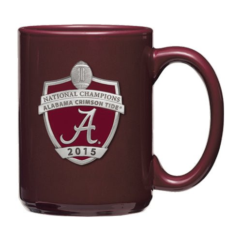 University of Alabama Crimson Tide National Champions 2015 Coffee Mug - Sports Gifts, Sports Memorabilia, Sports Collectibles, Fan Shop