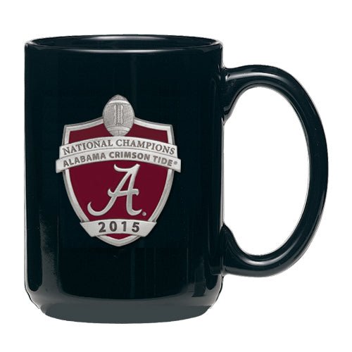 University of Alabama Crimson Tide National Champions 2015 Coffee Mug - Sports Gifts, Sports Memorabilia, Sports Collectibles, Fan Shop