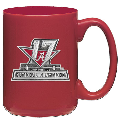 University of Alabama Crimson Tide National Champions 2017 Coffee Mug - Sports Collectibles, Sports Memorabilia, Sports Fan Shop, Sports Gifts
