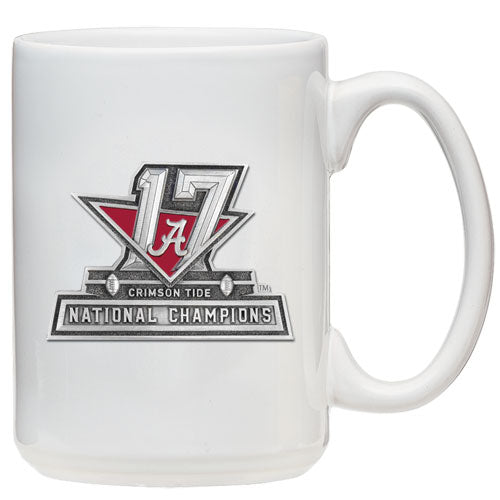 University of Alabama Crimson Tide National Champions 2017 Coffee Mug - Sports Collectibles, Sports Memorabilia, Sports Fan Shop, Sports Gifts