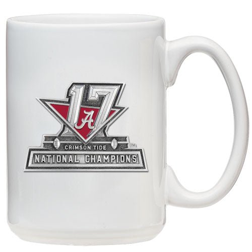 University of Alabama Crimson Tide National Champions 2017 Coffee Mug - Sports Gifts, Sports Memorabilia, Sports Collectibles, Fan Shop