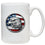 Eagle Head W/ Flag Coffee Mug - Sports Collectibles, Sports Memorabilia, Sports Fan Shop, Sports Gifts