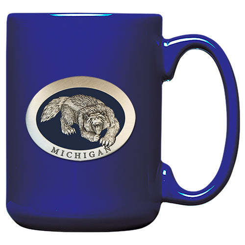 Wolverine with Michigan Coffee Mug - Sports Collectibles, Sports Memorabilia, Sports Fan Shop, Sports Gifts