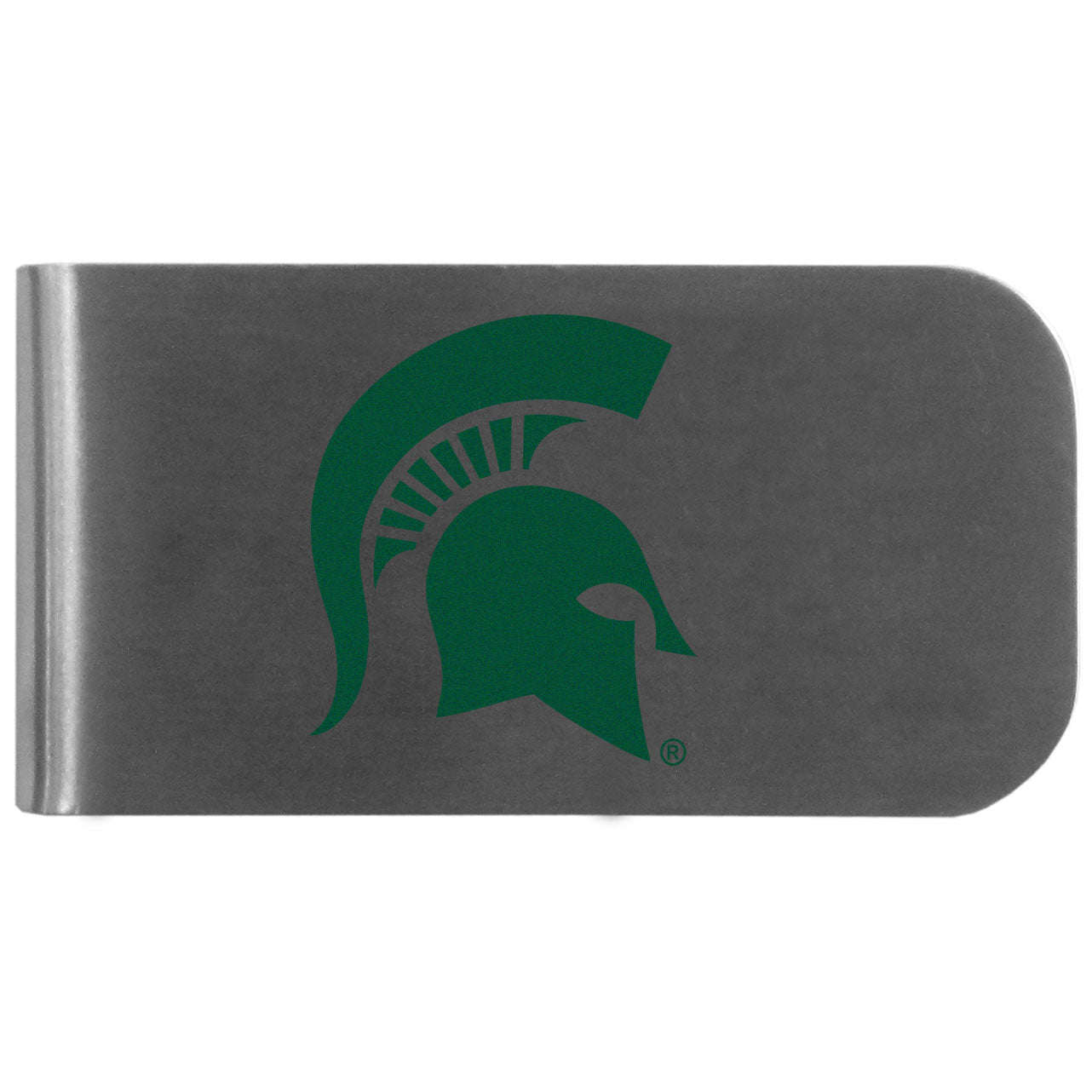 Michigan St. Spartans Logo Bottle Opener Money Clip