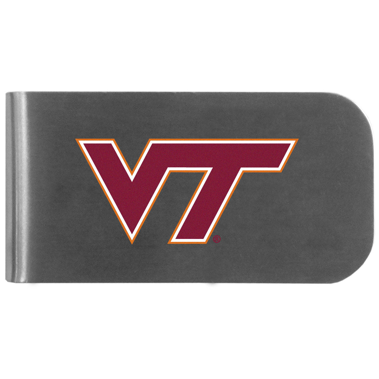 Virginia Tech Hokies Logo Bottle Opener Money Clip