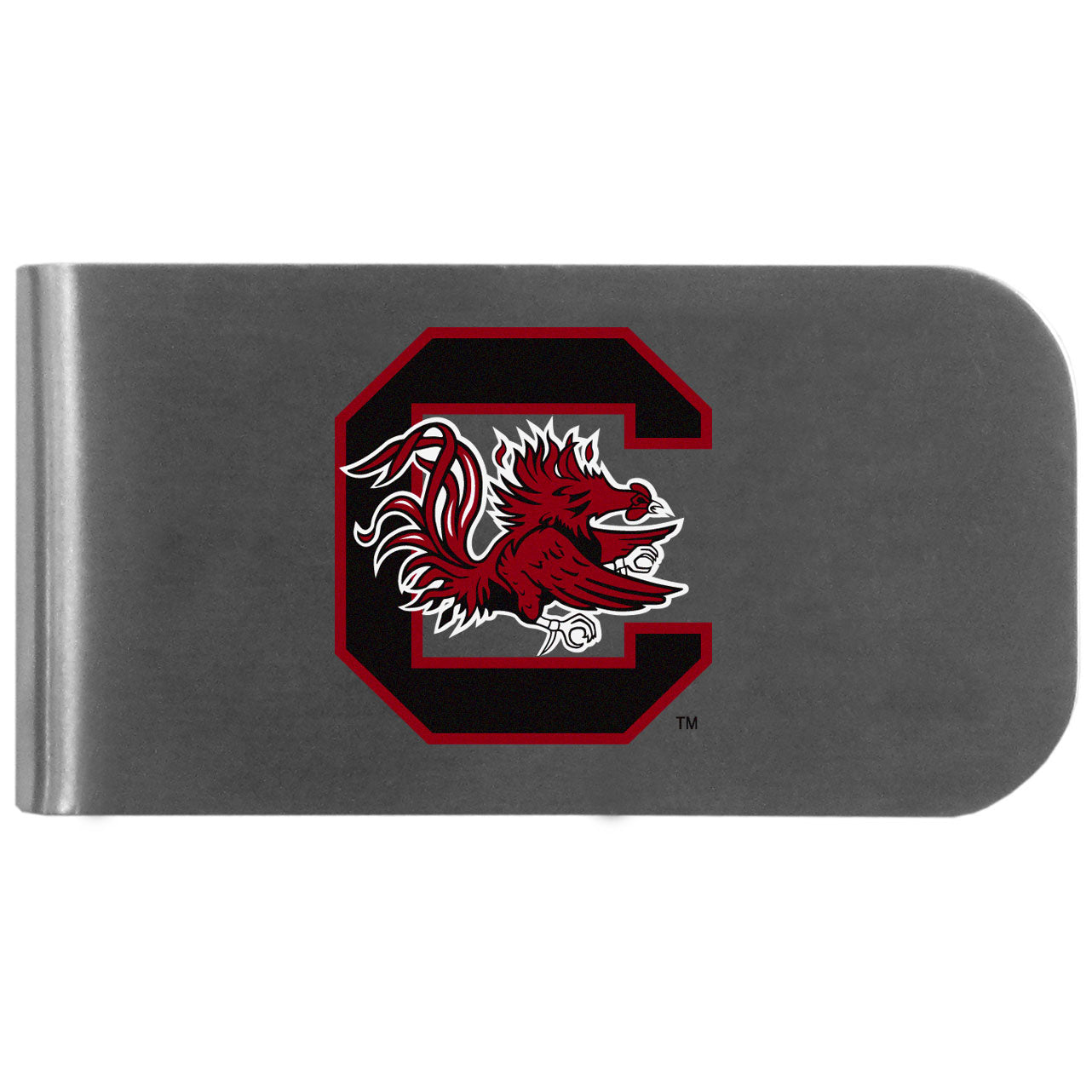 S. Carolina Gamecocks Logo Bottle Opener Money Clip