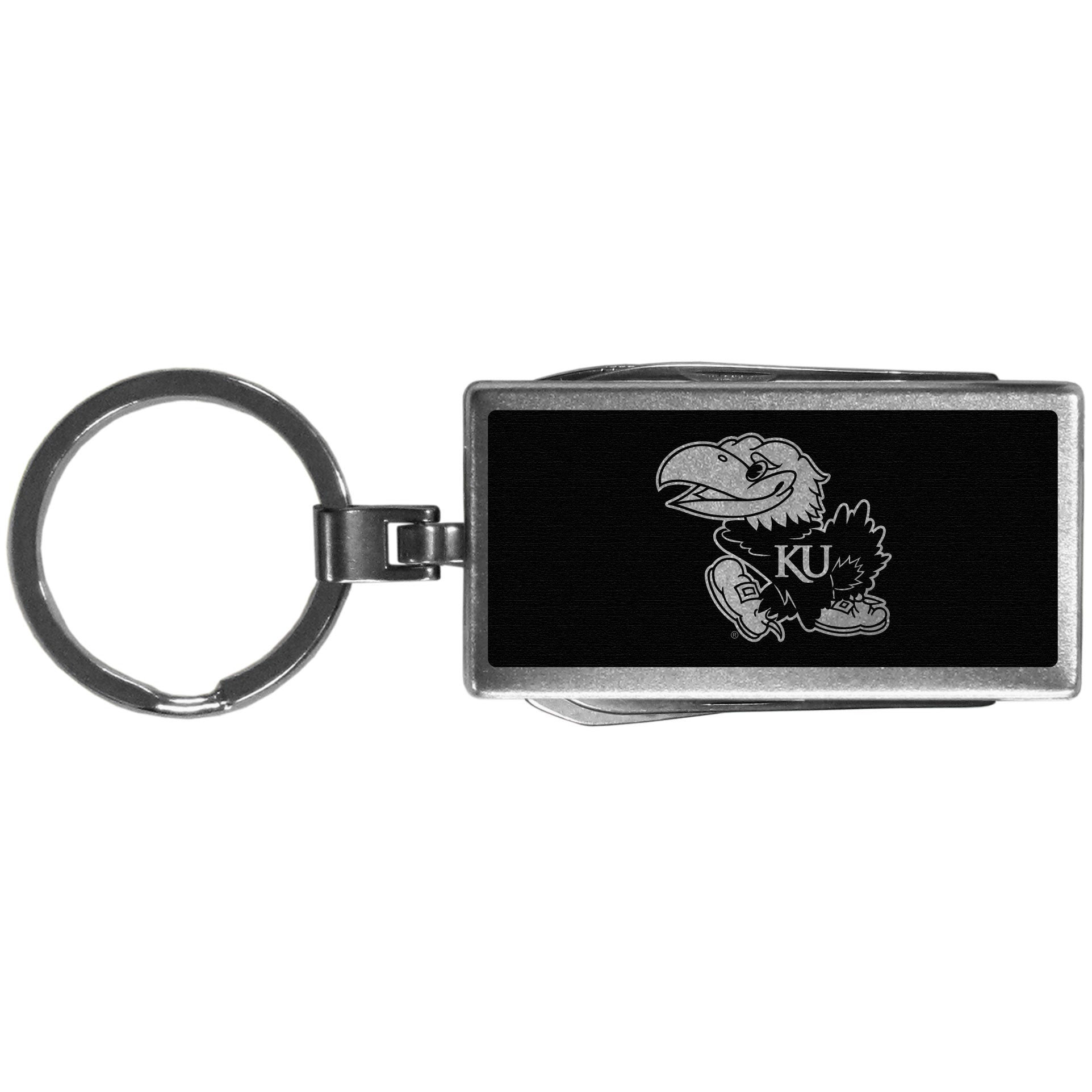 Kansas Jayhawks Multi-tool Key Chain, Black