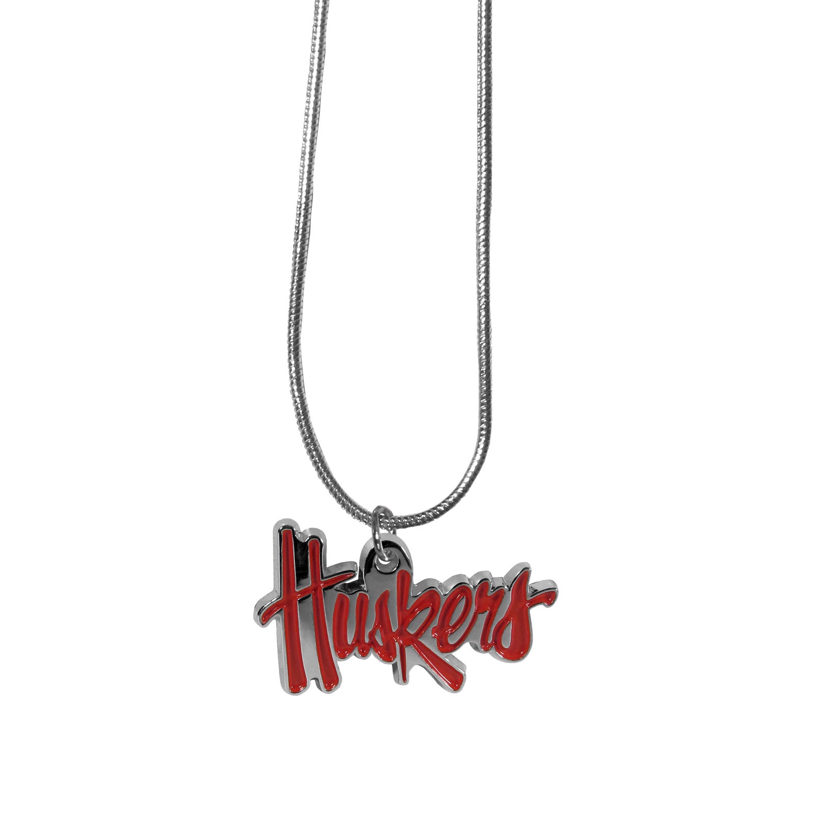 Nebraska Cornhuskers Snake Chain Necklace