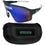 Michigan St. Spartans Shield Sunglasses with Case