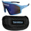 N. Carolina Tar Heels Shield Sunglasses with Case