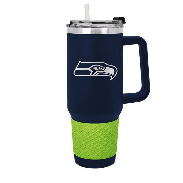 Seattle Seahawks 40 oz. COLOSSUS Travel Mug - Sports Gifts, Sports Memorabilia, Sports Collectibles, Fan Shop