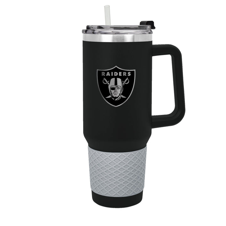 Las Vegas Raiders 40 oz. COLOSSUS Travel Mug - Sports Gifts, Sports Memorabilia, Sports Collectibles, Fan Shop