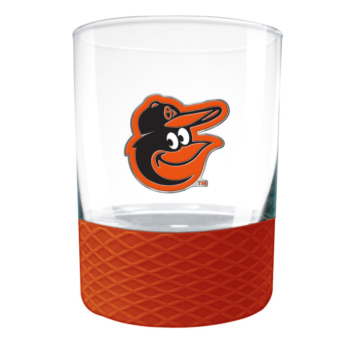 Baltimore Orioles 14 oz. COMMISSIONER Rocks Glass - Sports Gifts, Sports Memorabilia, Sports Collectibles, Fan Shop