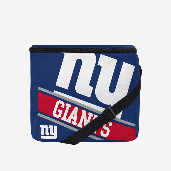 New York Giants Big Logo Stripe 12 Pack Cooler - Sports Gifts, Sports Memorabilia, Sports Collectibles, Fan Shop