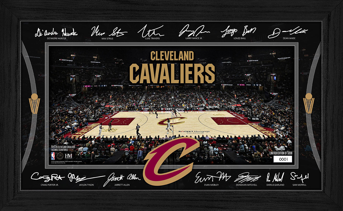 Cleveland Cavaliers 2025 Signature Court