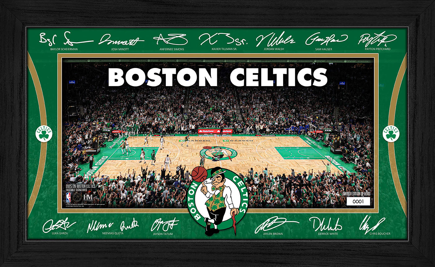 Boston Celtics 2025 Signature Court