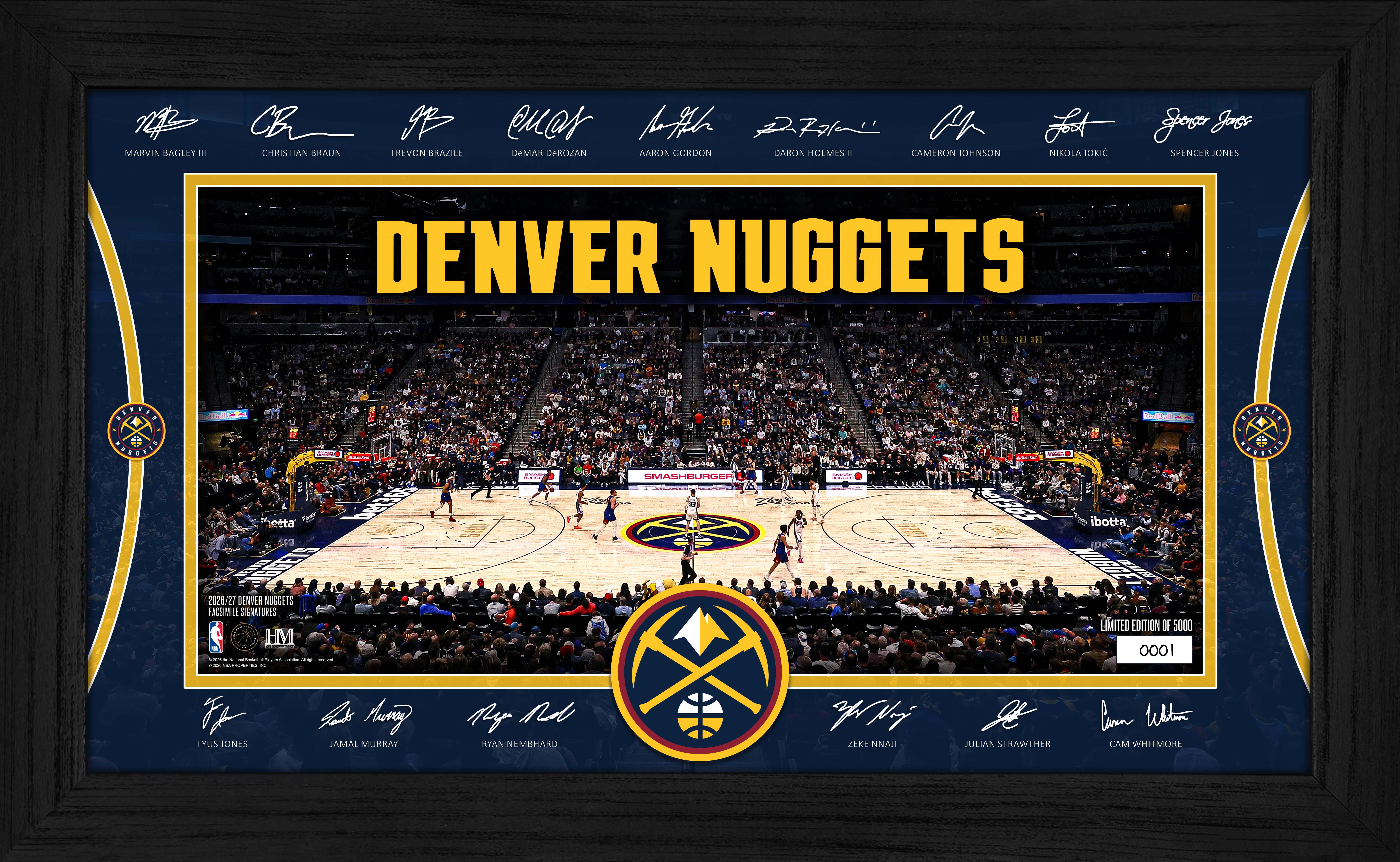 Denver Nuggets 2026-27 Signature Court