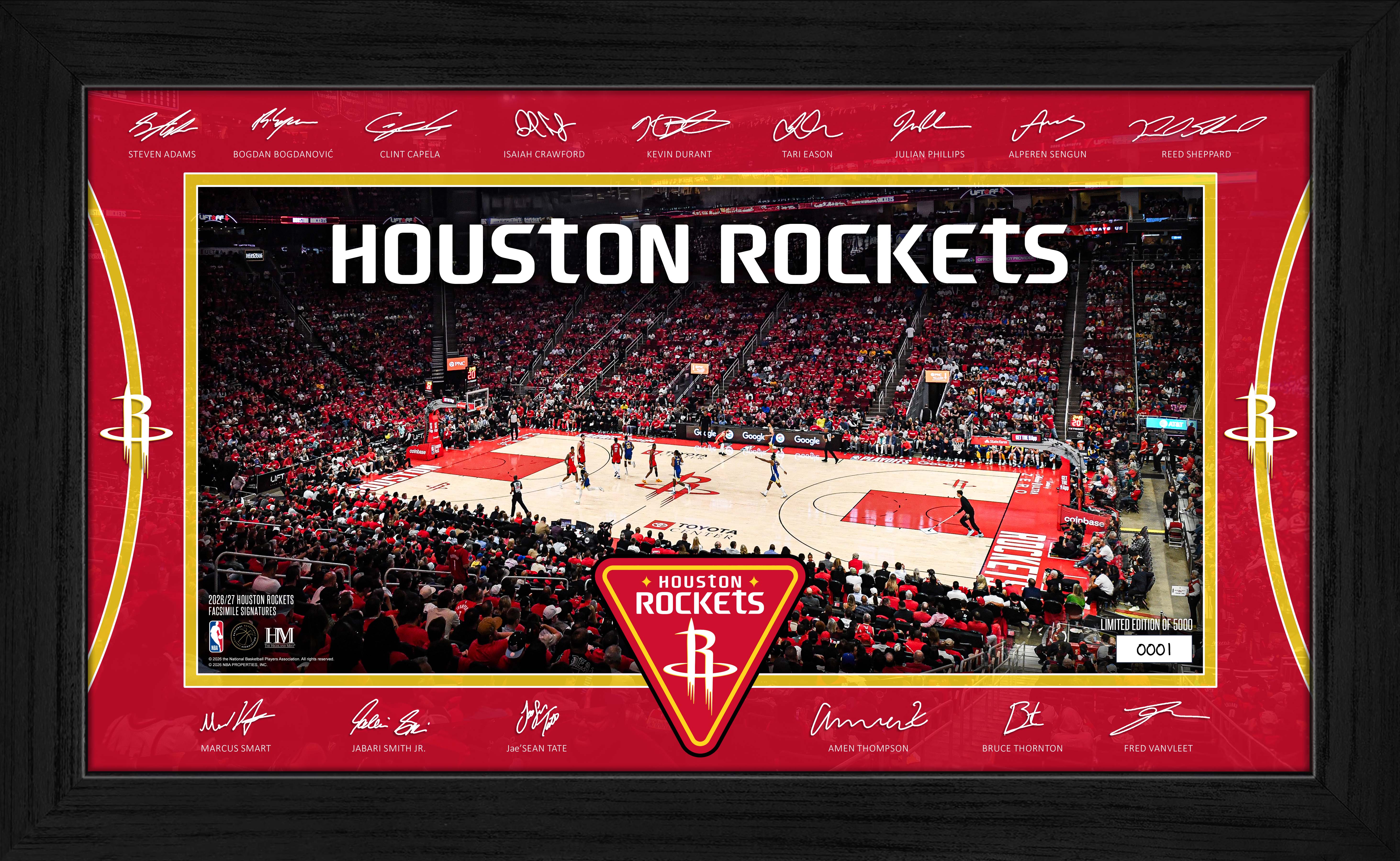 Houston Rockets 2026-27 Signature Court