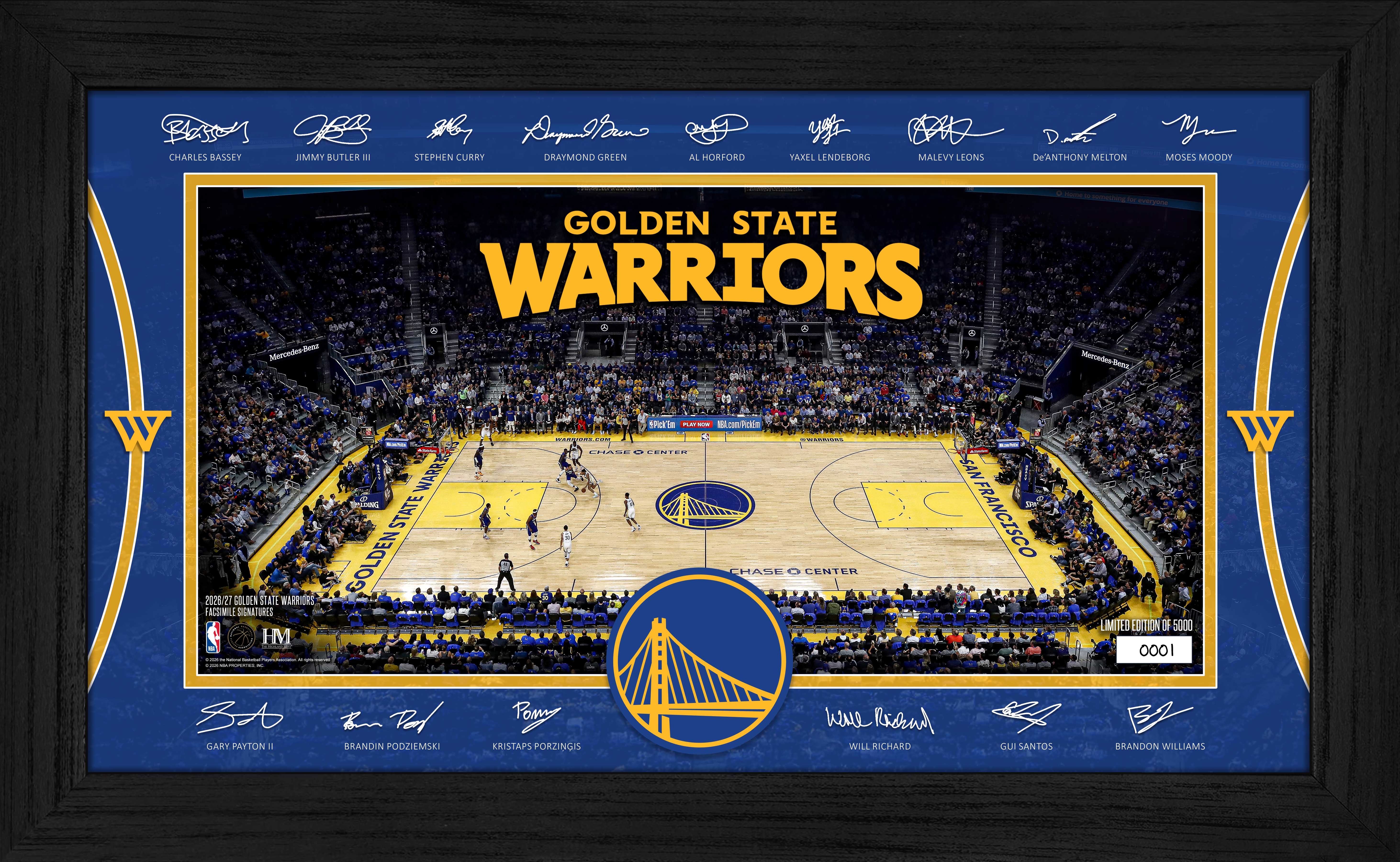 Golden State Warriors 2026-27 Signature Court