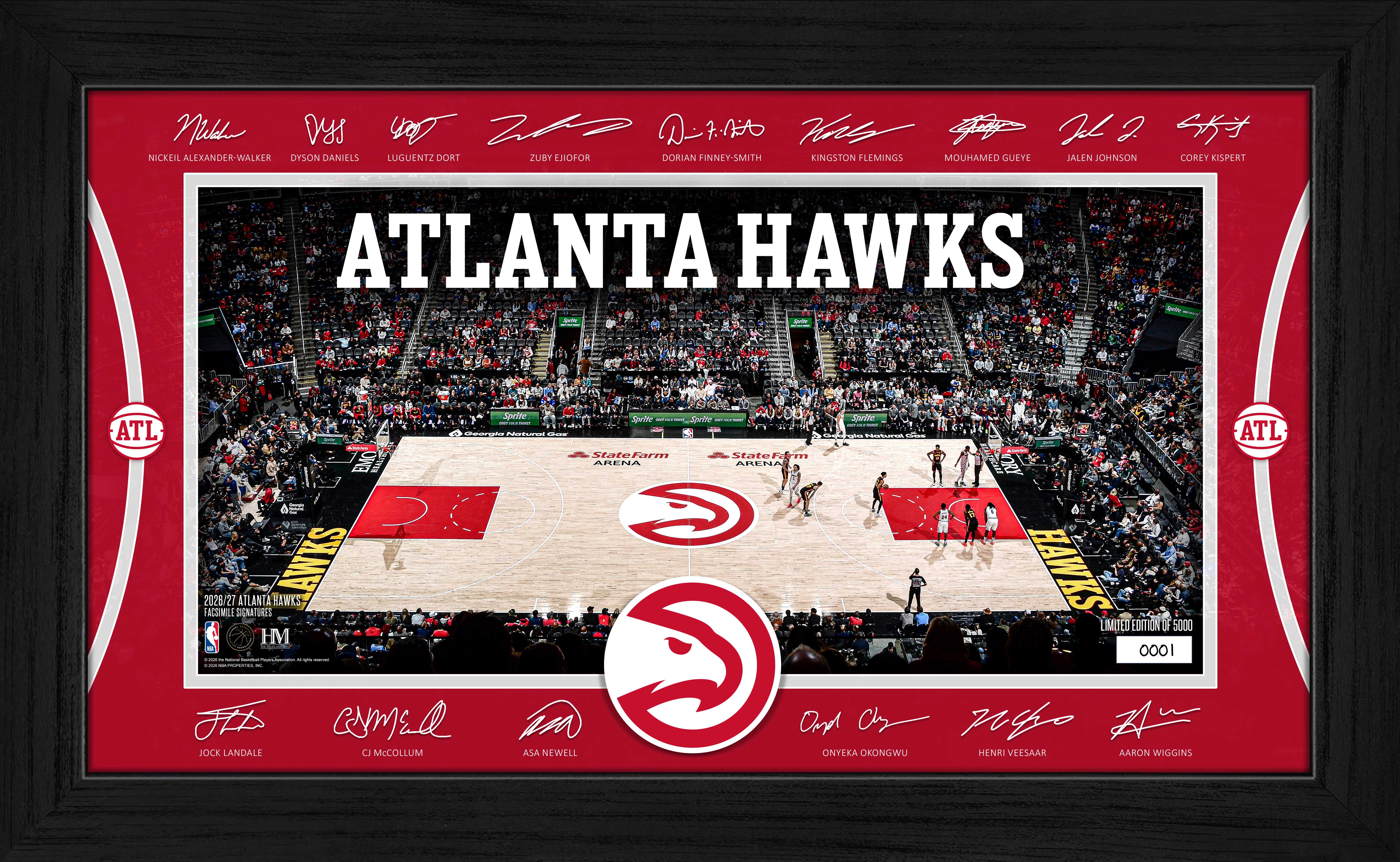 Atlanta Hawks 2026-27 Signature Court