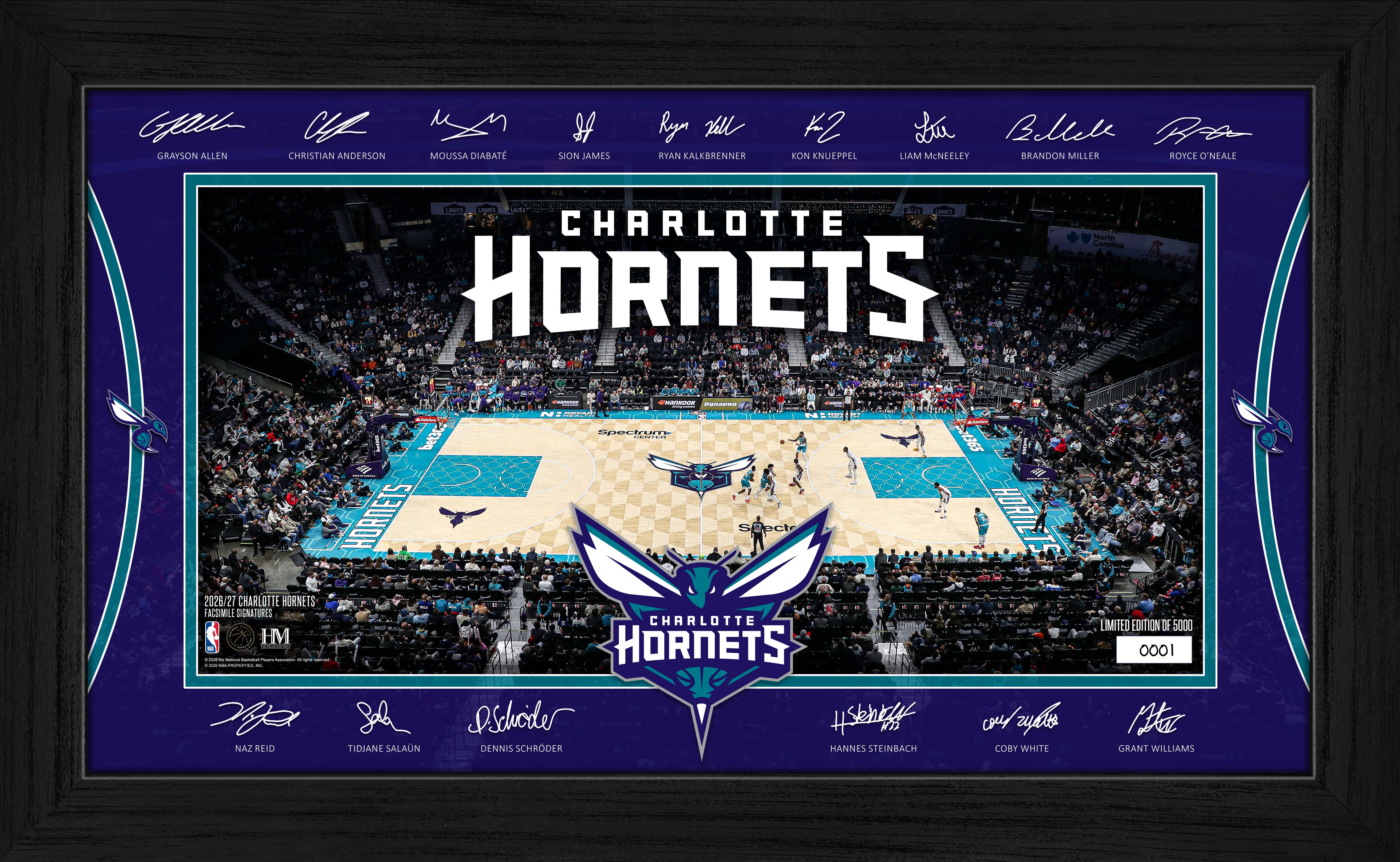 Charlotte Hornets 2026-27 Signature Court