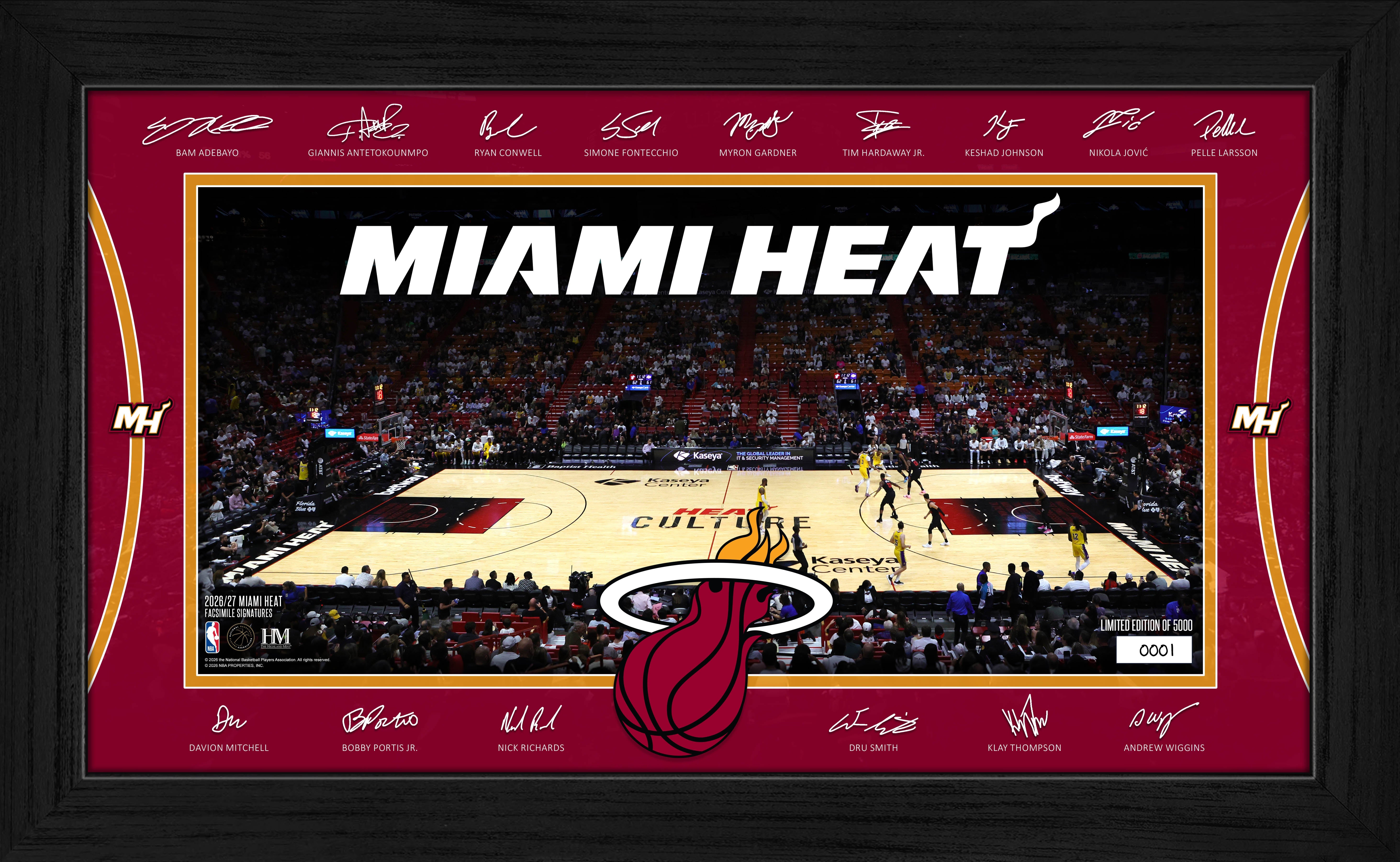 Miami Heat 2026-27 Signature Court