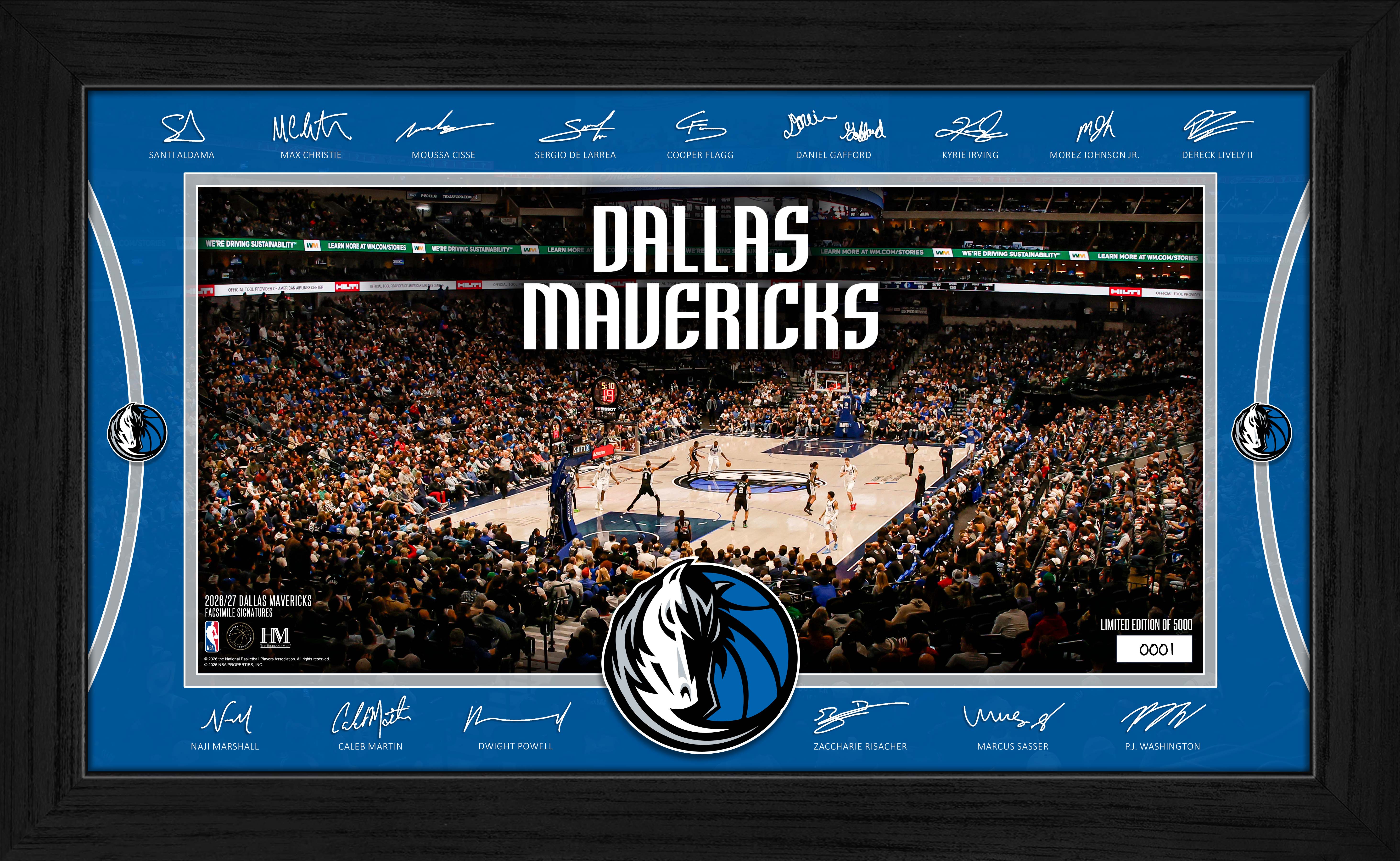 Dallas Mavericks 2026-27 Signature Court