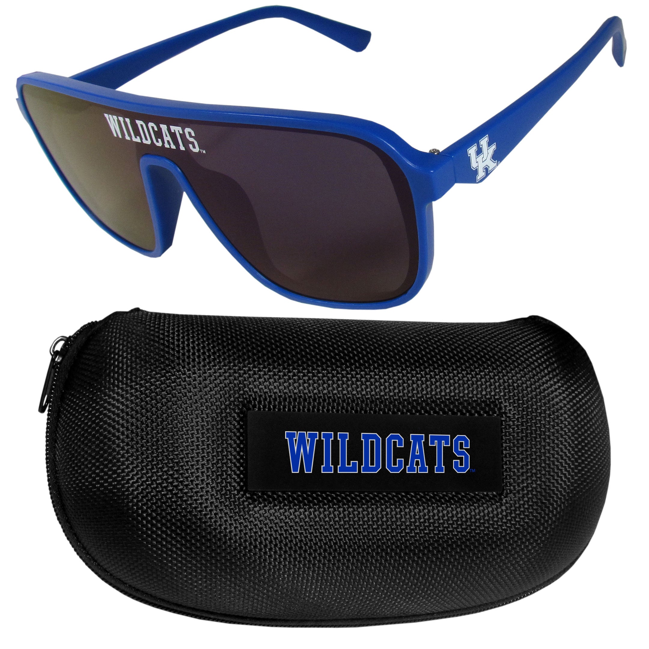 Kentucky Wildcats Shield Sunglasses with Case