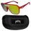 Ohio St. Buckeyes Shield Sunglasses with Case