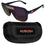 Auburn Tigers Shield Sunglasses with Case