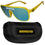 Iowa Hawkeyes Shield Sunglasses with Case