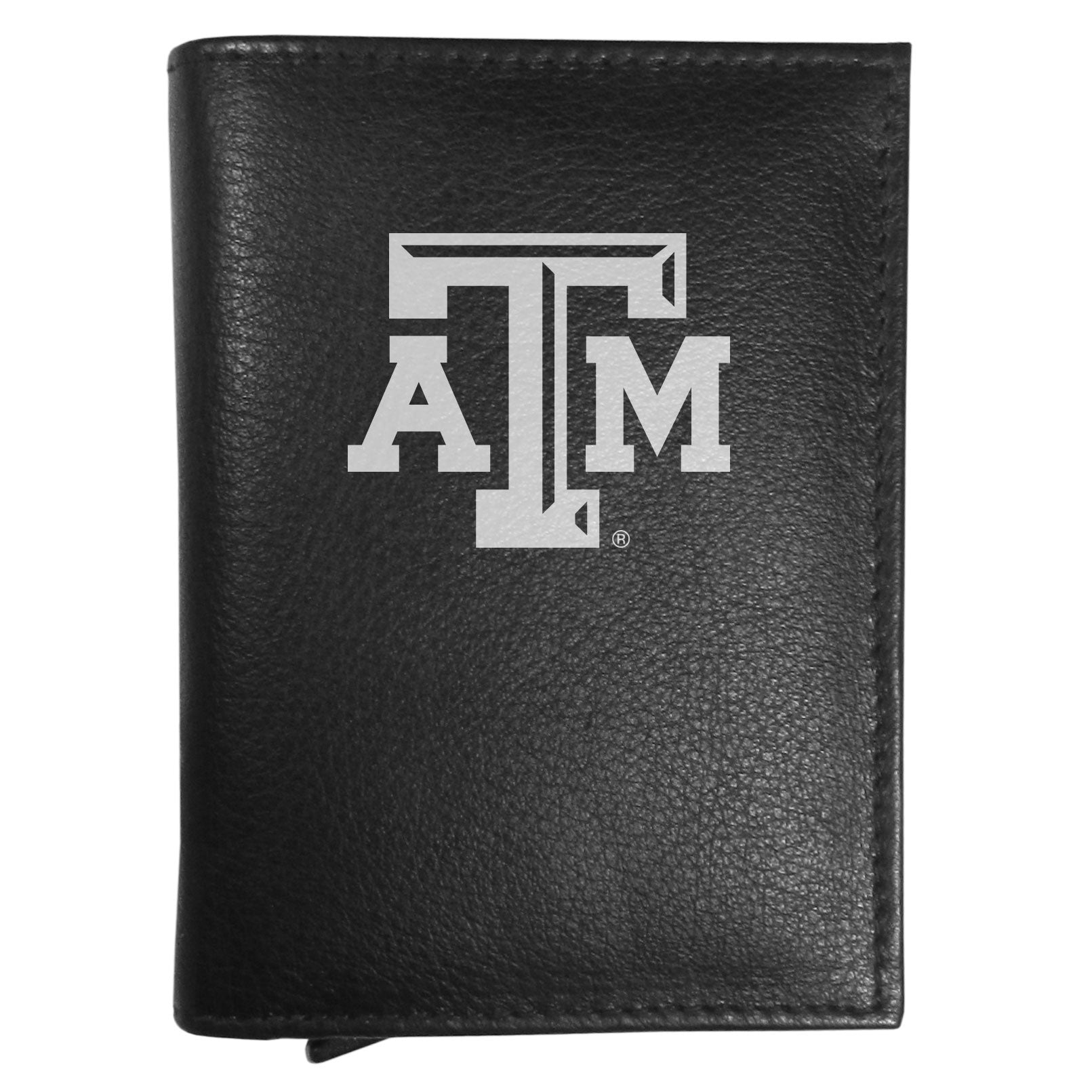 Texas A & M Aggies Leather RFID Pop-Up Wallet