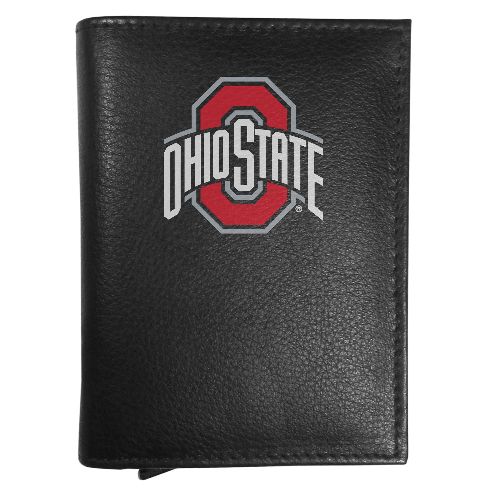 Ohio St. Buckeyes Leather RFID Pop-Up Wallet