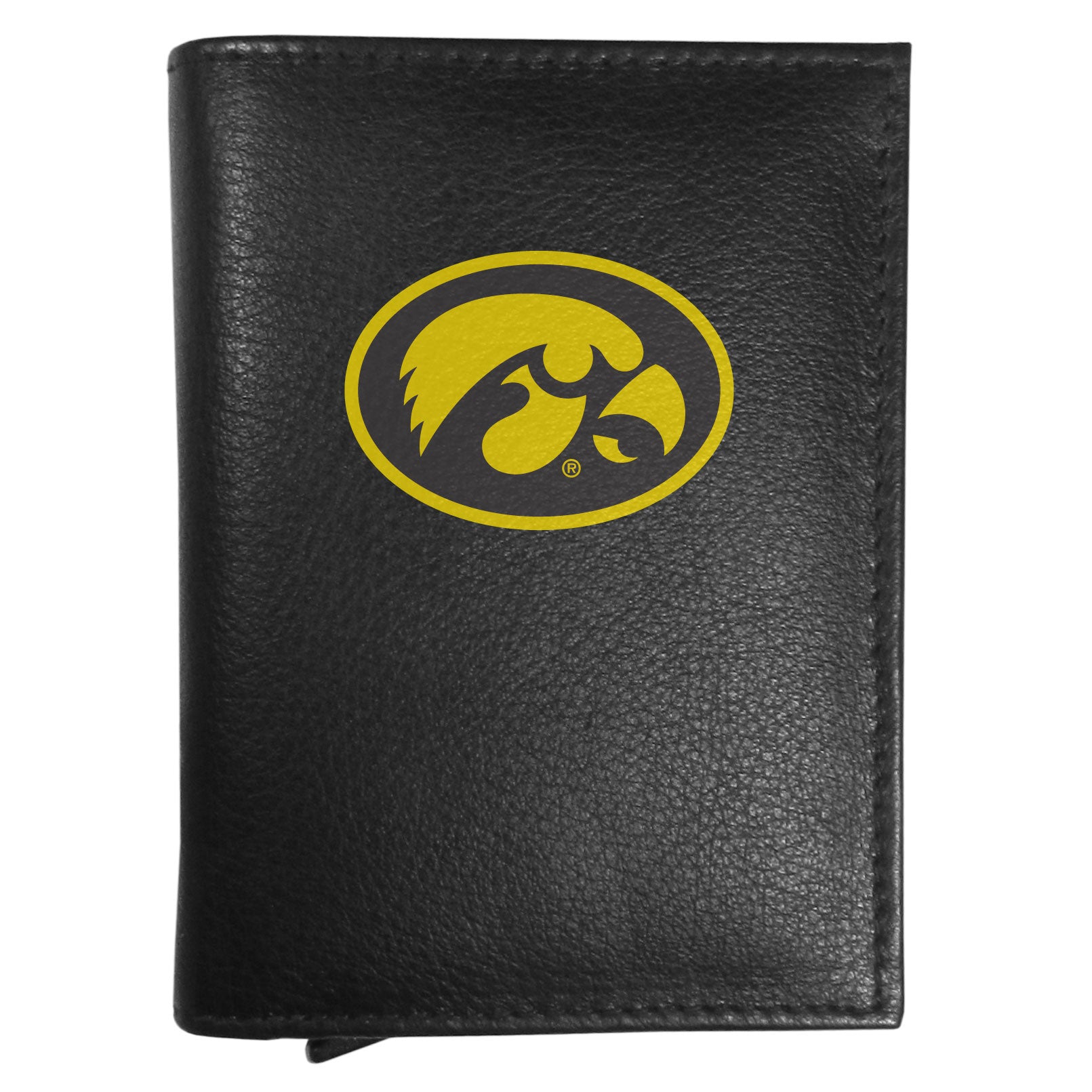 Iowa Hawkeyes Leather RFID Pop-Up Wallet