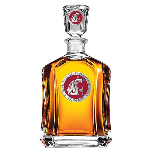 Washington State University Capitol Decanter - Sports Gifts, Sports Memorabilia, Sports Collectibles, Fan Shop