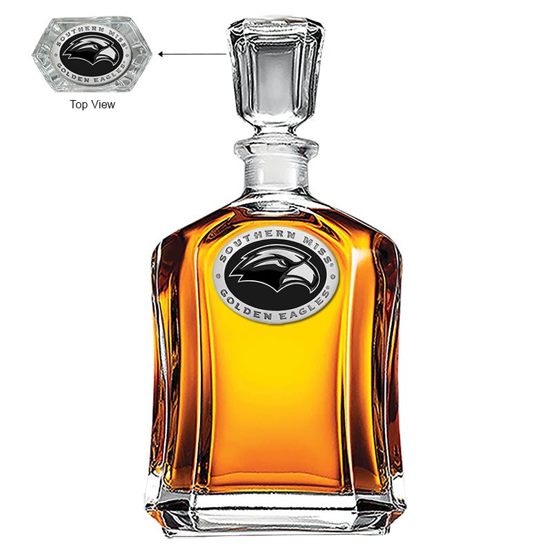 University of Southern Mississippi Capitol Decanter - Sports Gifts, Sports Memorabilia, Sports Collectibles, Fan Shop