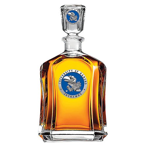 University of Kansas Capitol Decanter - Sports Gifts, Sports Memorabilia, Sports Collectibles, Fan Shop