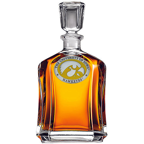 The University of Iowa Capitol Decanter - Sports Collectibles, Sports Memorabilia, Sports Fan Shop, Sports Gifts